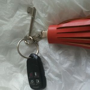 Designer Adrienne Vittadini Silver (color) key cha